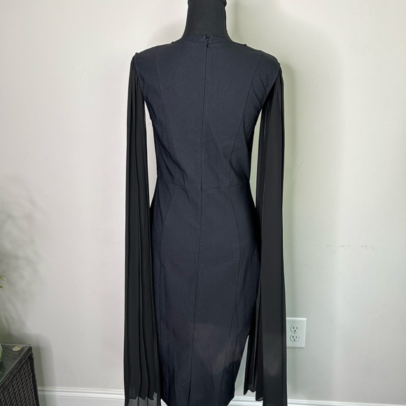 Brand New African Tribal Print Black sheath Dress sz s - Picture 3 of 4